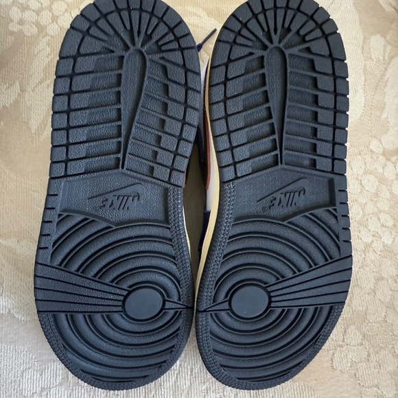 Air Jordan 1 Retro High OG GS “Rare Air” Deep Royal Blue Size 1Y - Picture 14 of 16